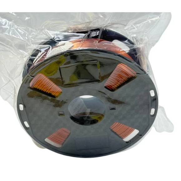3D Printer PLA Filament 1.75 mm Silk Copper 1.65 kg Spool New - Picture 2 of 7